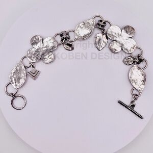 ViINTAGE - Silpada - Sterling Silver   Clover Leaf Bracelet